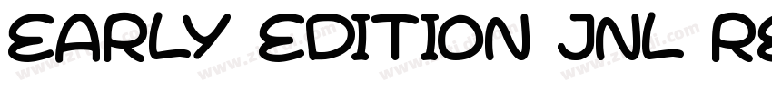 Early Edition JNL Re字体转换
